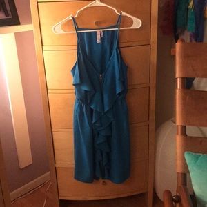 Blue dress